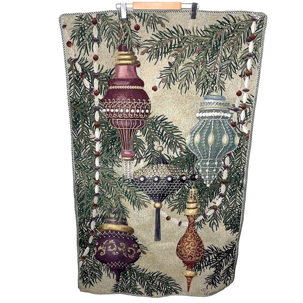 𝅺pure Country Weavers Handcrafted Wall Tapestry Cotton Carpet Classic Holliday